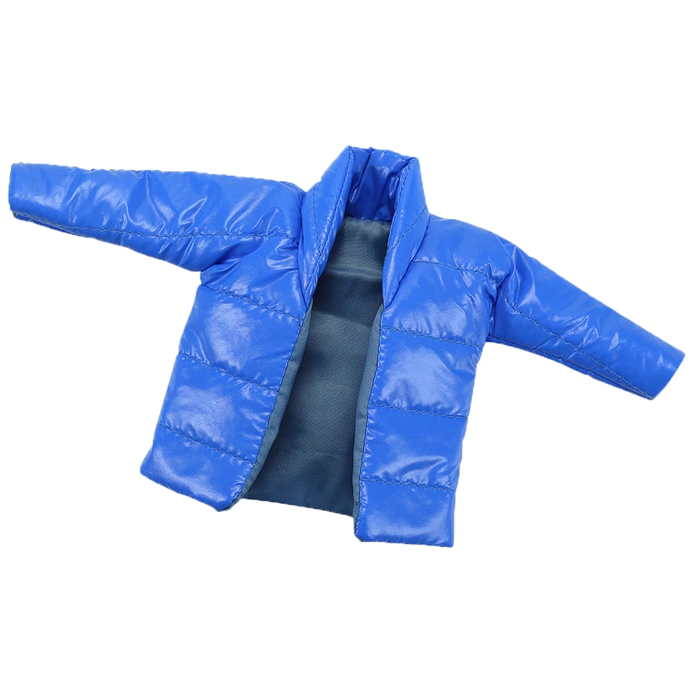 

NK 1 Pcs For 1/6 Doll Clothes Blue Coat 30 cm Doll Clothing Miniature Items Jacket for Dolls Accessories 1/6 Clothes Toys