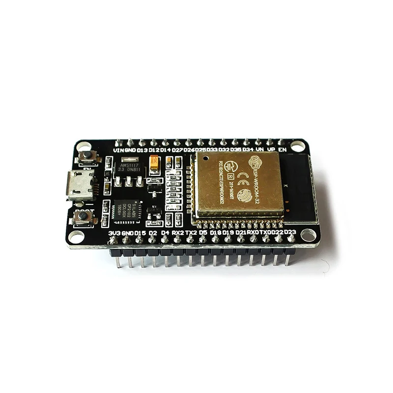 Placa de desenvolvimento sem fio ESP32, Wi-Fi, Compatível com Bluetooth, Dual Core, CP2104, Novo