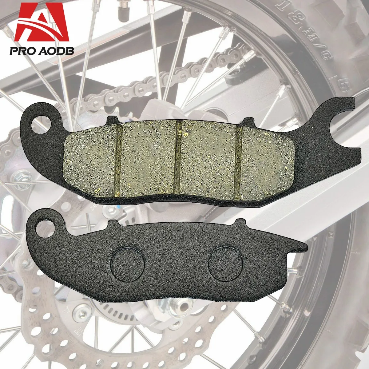 

Metal & Brass Alloys Front Rear Brake Pads For HONDA Motorcycle CBR MSX ANF Monkey CT Wave ERF GROM R For RIEJU RS2 RS3 50 125