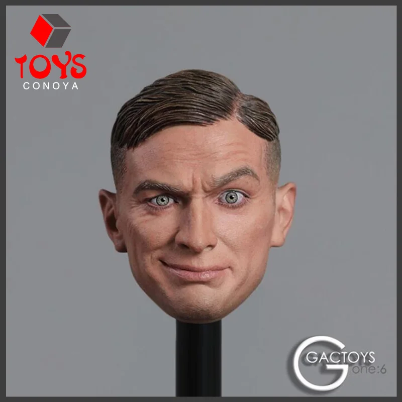 

GACTOYS GC032 1/6 Male Funny Face Head Sculpt PVC Soldier Head Carving Model Fit 12-inch Action Figure Body Dolls