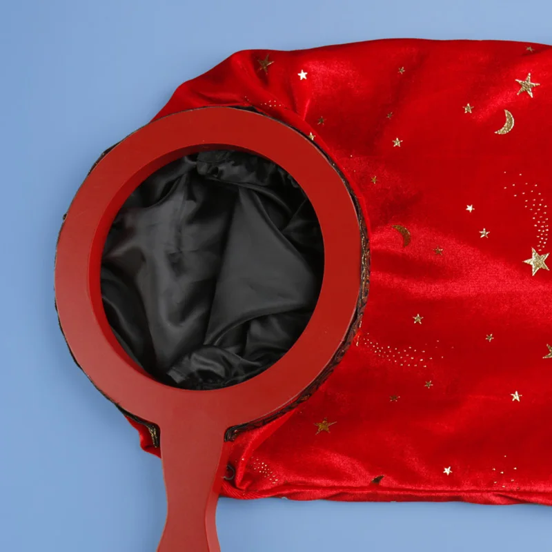 Change Bag - Twice Large Size Zipper Magic Tricks Appearing Vanishing Object Bag Magician Funny Stage Gimmicks Illusion Prop
