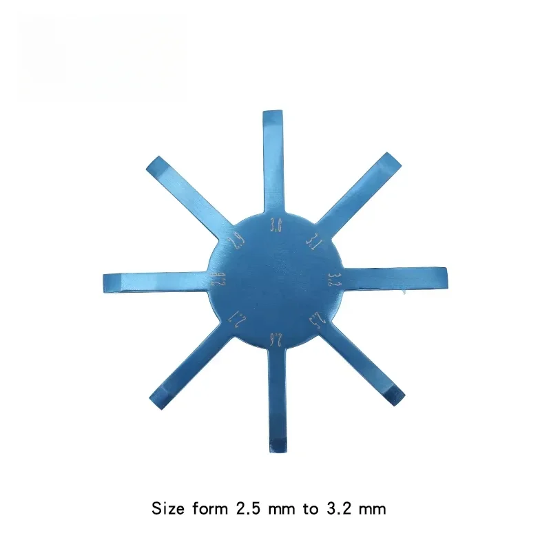 Wholesale Braunstein Fixed Caliper Size 2.5mm to 3.2mm Ophthalmic Surgical  fast shipping