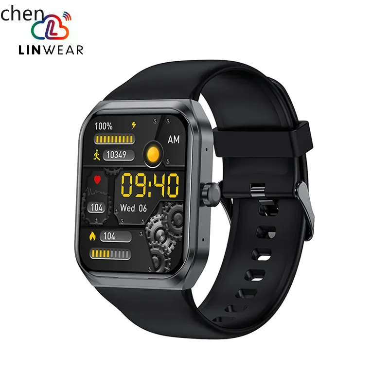 ZK smart watch blood oxygen true heart rate sleep exercise high definition large screen voice assistant bluetooth call