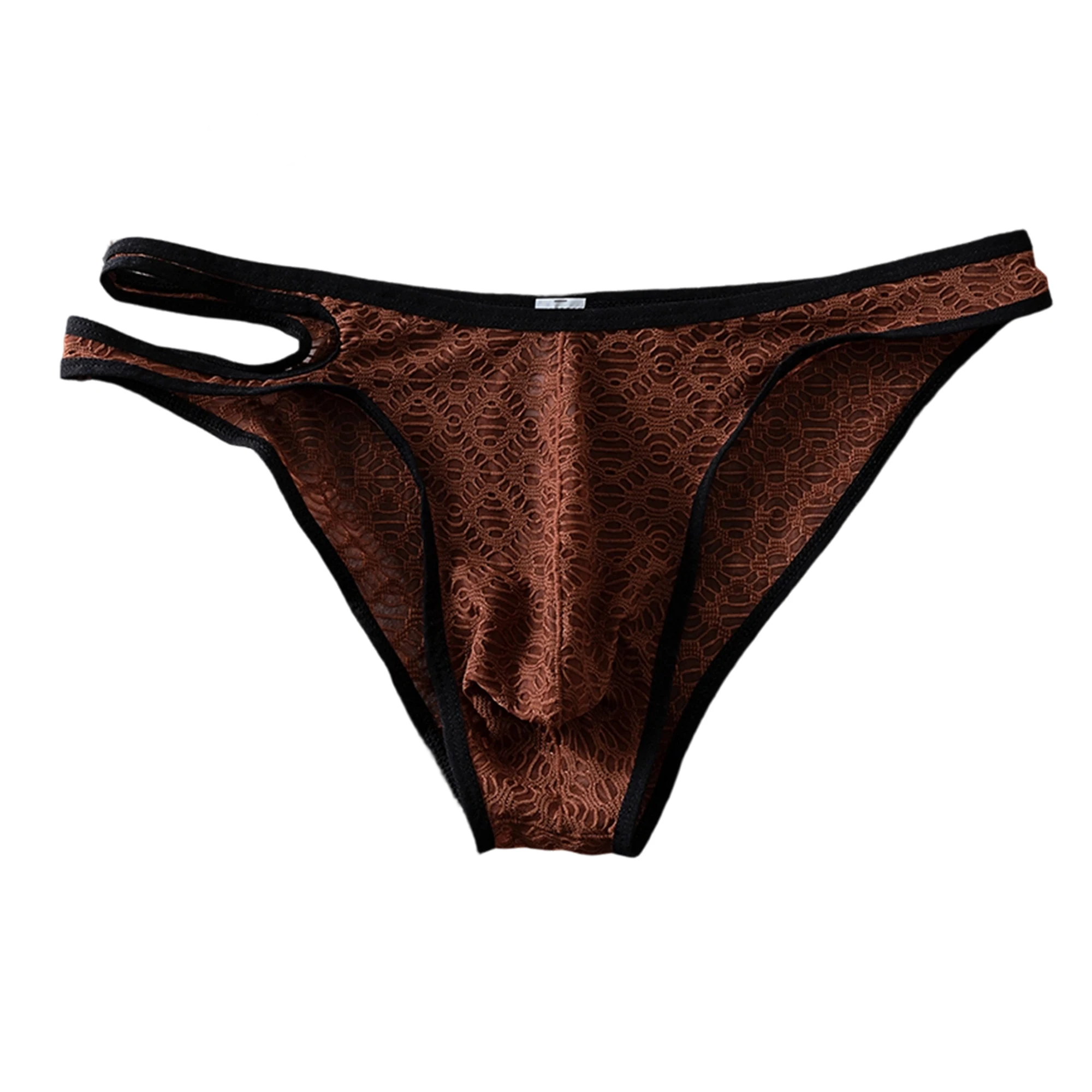 5 Piece Perspective Sexy Men Underwear Cuecas Homme Panties Bulge Pouch Male Briefs Breathable Shorts Jockstrap Bikini G-Strings