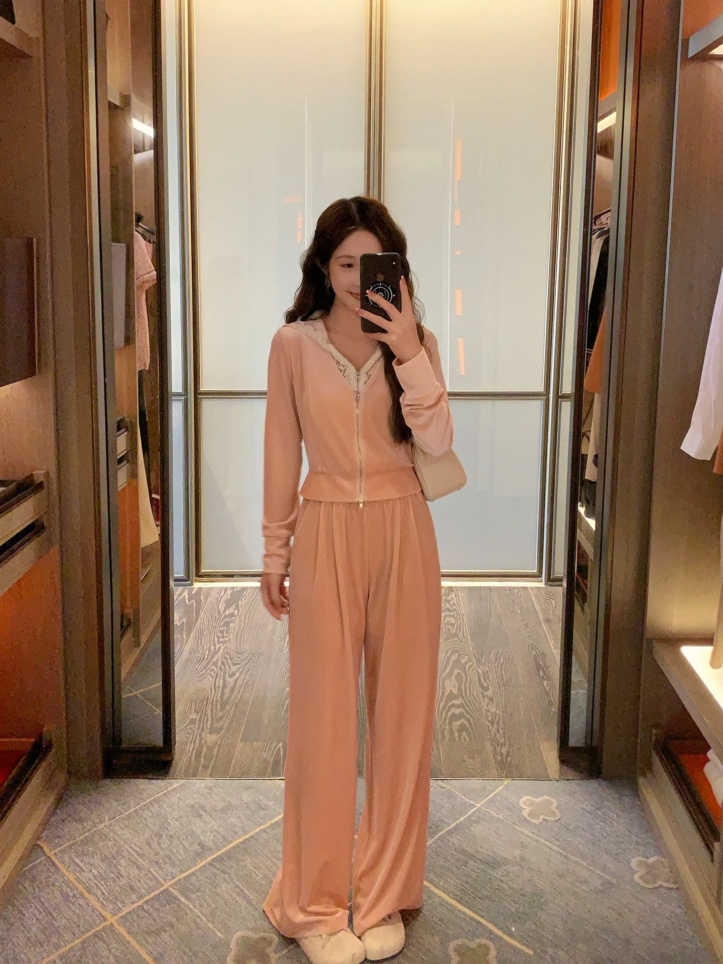 

Женские свободные брюки-палаццо с высокой талией, универсальные, повседневные, весенняя новинка