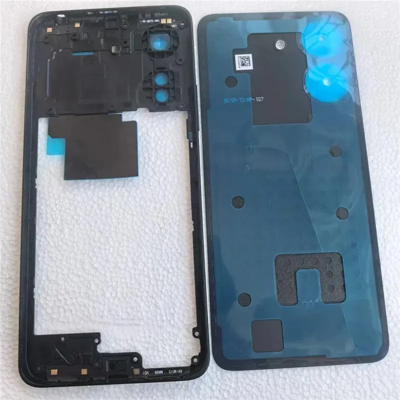 غطاء كامل لـ POCO C65 2310FPCA4G غطاء خلفي خلفي + إطار متوسط مع عدسة الكاميرا #4