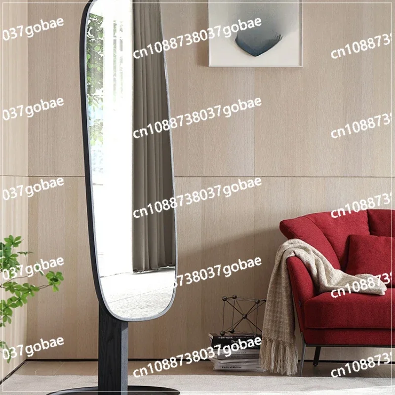 Italian Minimalist Bedroom Floor-to-ceiling Dressing Mirror Dressing Mirror Modern Simplicity