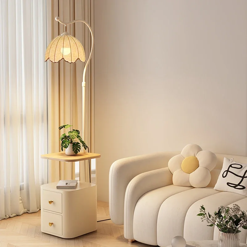 Bedside Table Integrated Antique Bedroom High-end Living Room Sofa Side Atmosphere Side Few Vertical Lights