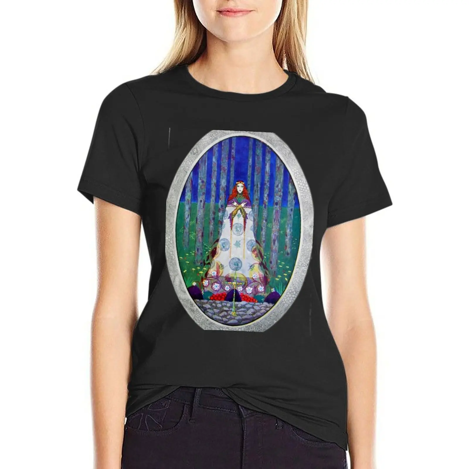 The Marsh King's Daughter - Harry Clarke T-Shirt graphics tops oversized cute clothes designer clothes Women luxury