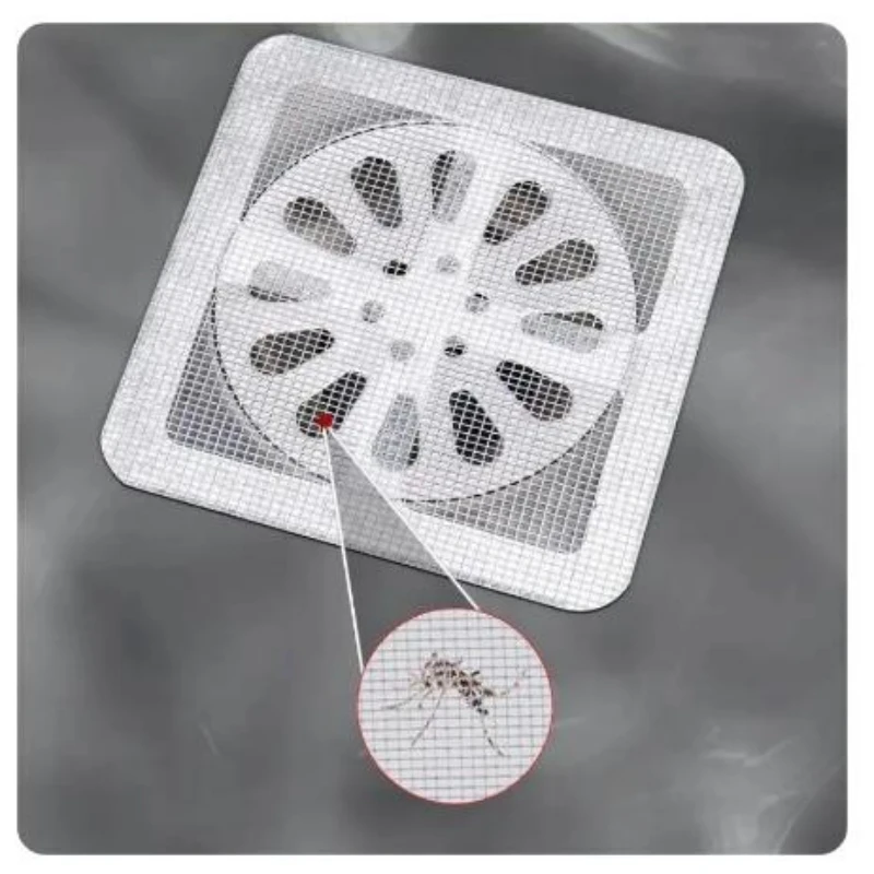 

Bathroom Sink Drain Filter - PVC Woven Drainage Mesh Net Hair Catcher