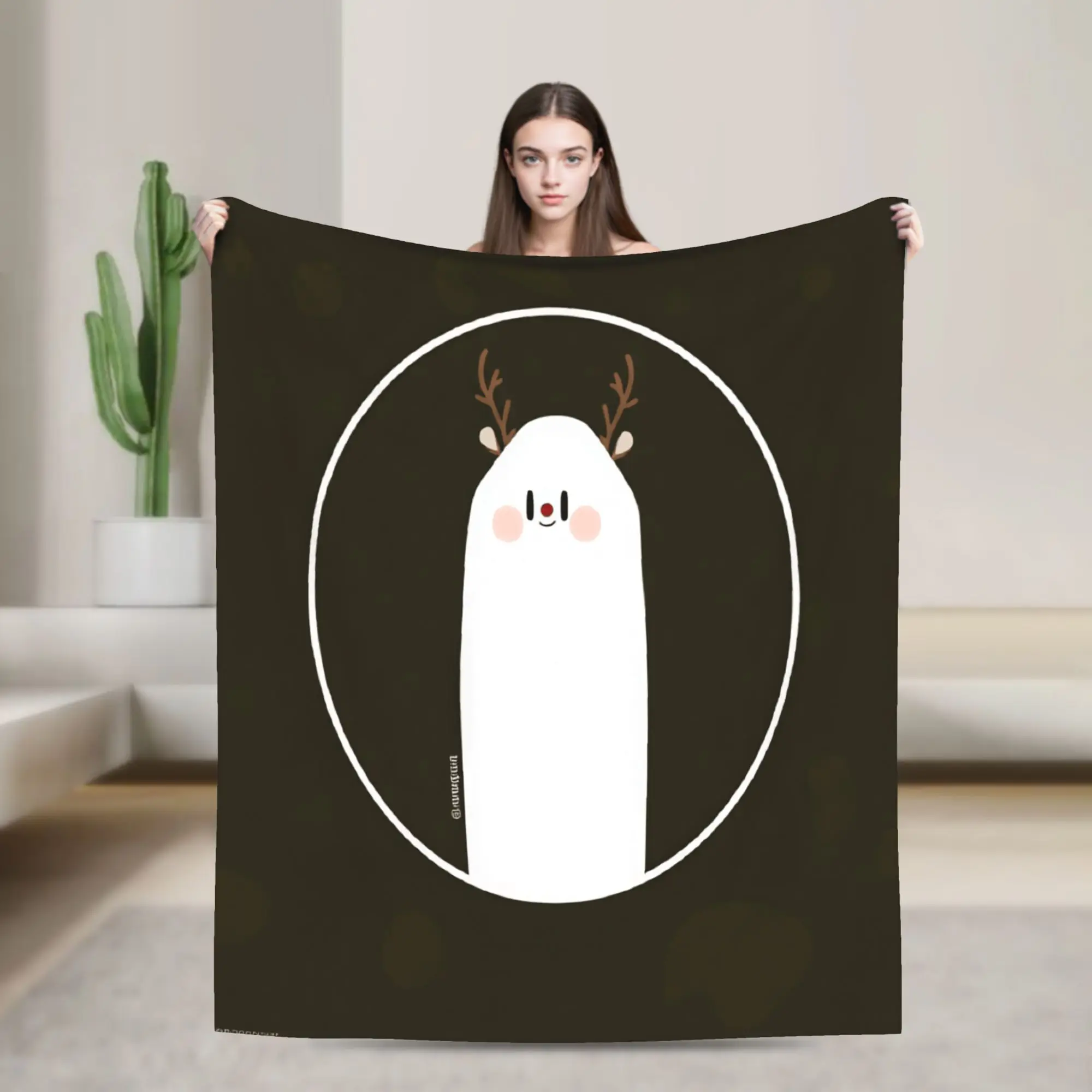 L-Lightsaber BL Manhwa Blanket Warm Soft  Throw Blanket Winter Kids Adults Outdoor Travel Car Bedspread