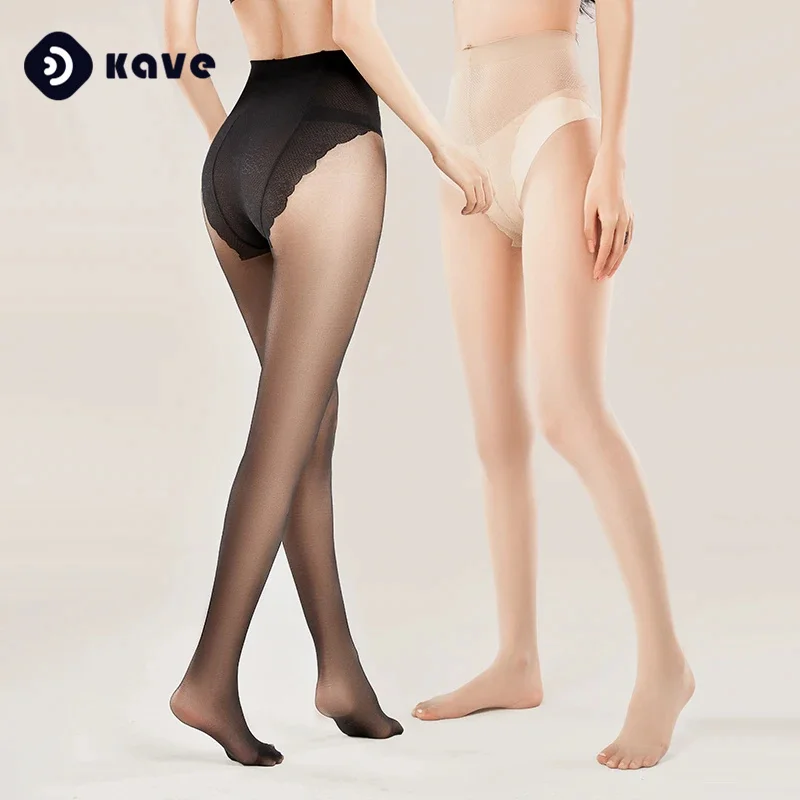 

Kave Black 15D Butterfly Cut Sheer Tights Women 2024 Summer Nude Thin Transparent Anti Hook Wire Stockings Y2K Nylon Leggings