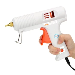 DIYWORK-pistola de pegamento termofusible de 11mm de diámetro, temperatura ajustable de 110W, herramienta de reparación artesanal de temperatura constante