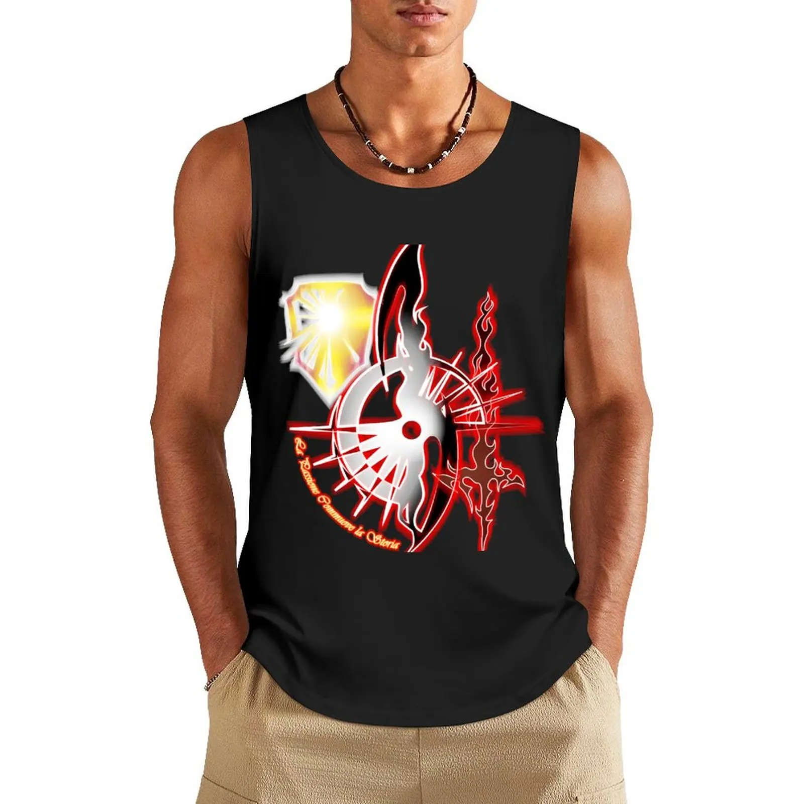 

Suikoden 2 - Rune of Beginning Tank Top Men's tops Sports shirt man