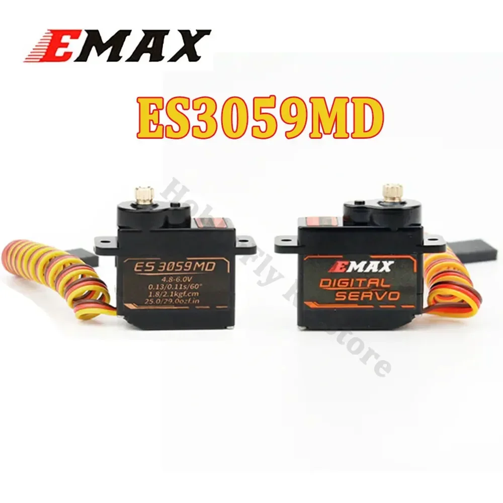 

Emax ES3059MD 12g Metal Digital Actuator for Model and Robot PWM Actuator RC Parts