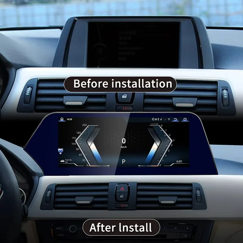10.25inch For Bmw 3 4 Series F30 F31 F32 F33 F36 Gt F34 2013-2020 CarPlay Android 15 Car Blade Screen Multimedia Video Player