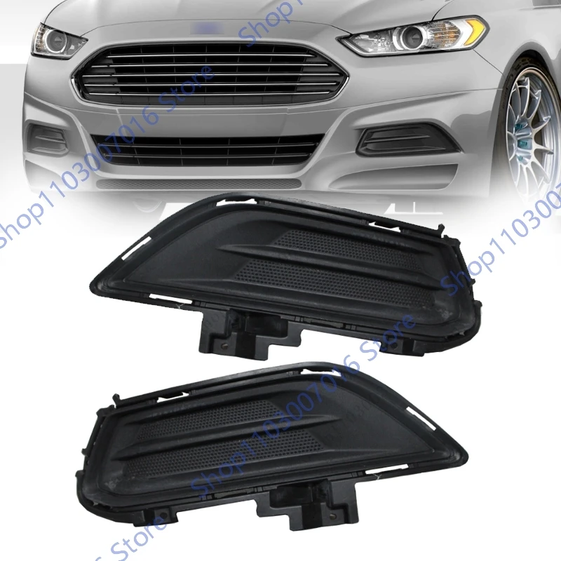 

Fog Light Cover For Ford Fusion 2013 2014 2015 2016 Grilles Car Front bumper Fog Lamp Grille Car Accessories DS73-19953-B