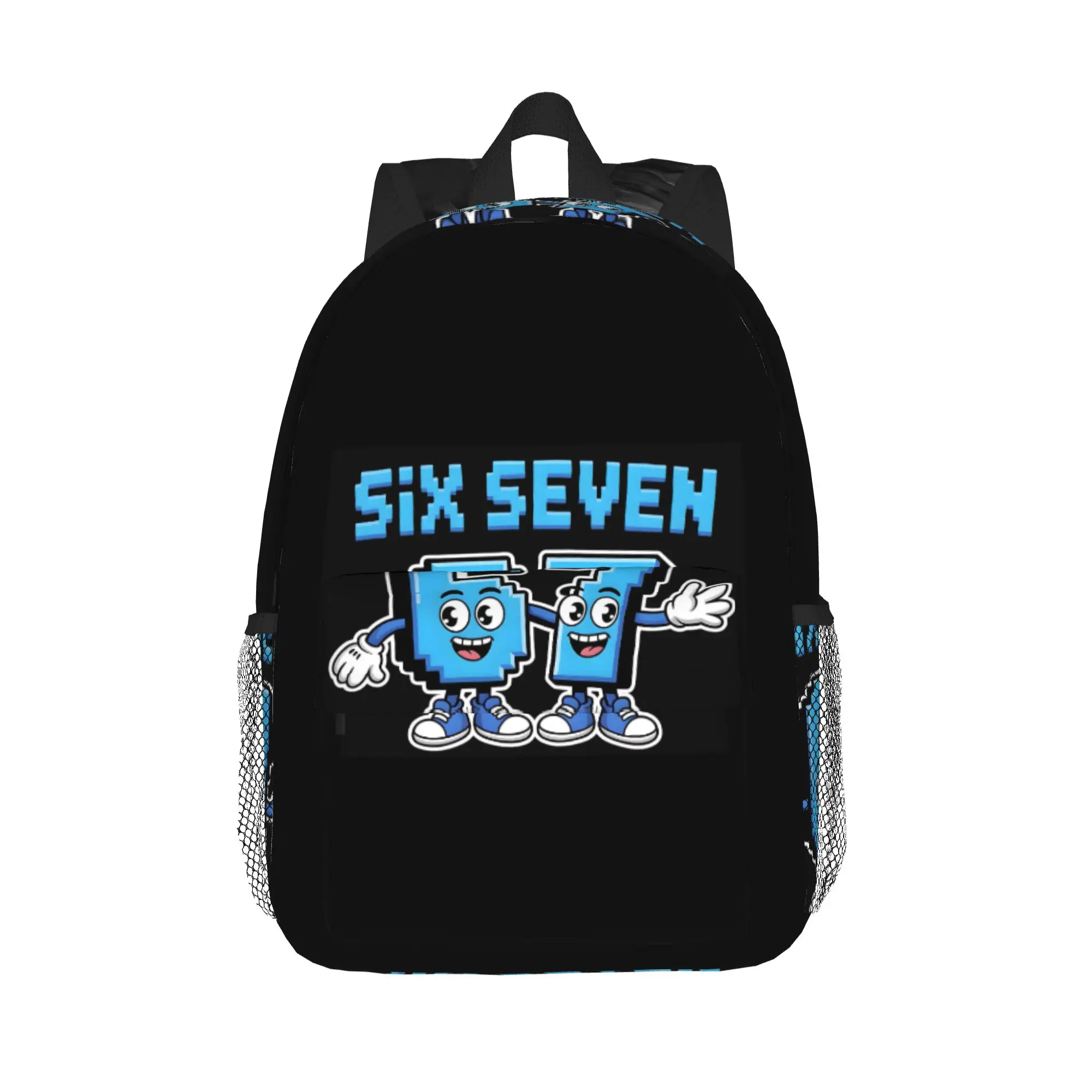 Colorful Number 67 Print Backpack Hot Sale Daypack Large Capacity Boys Girls BookBag Shoulder Bags for Men Women School Bag