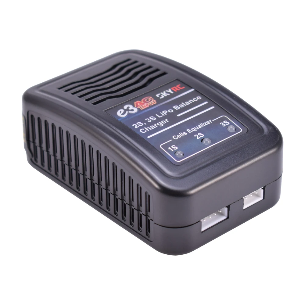 Skyrc-lipoバッテリーバランス充電器,AC入力,EUプラグ,SK-100081, 2s,3s,100v-240v