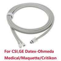 Compatible With CSI,GE Datex-Ohmeda/Medical/Maquette/Critikon Monitor NIBP Blood Pressure Cuff Air Hose Extension Double Tube.