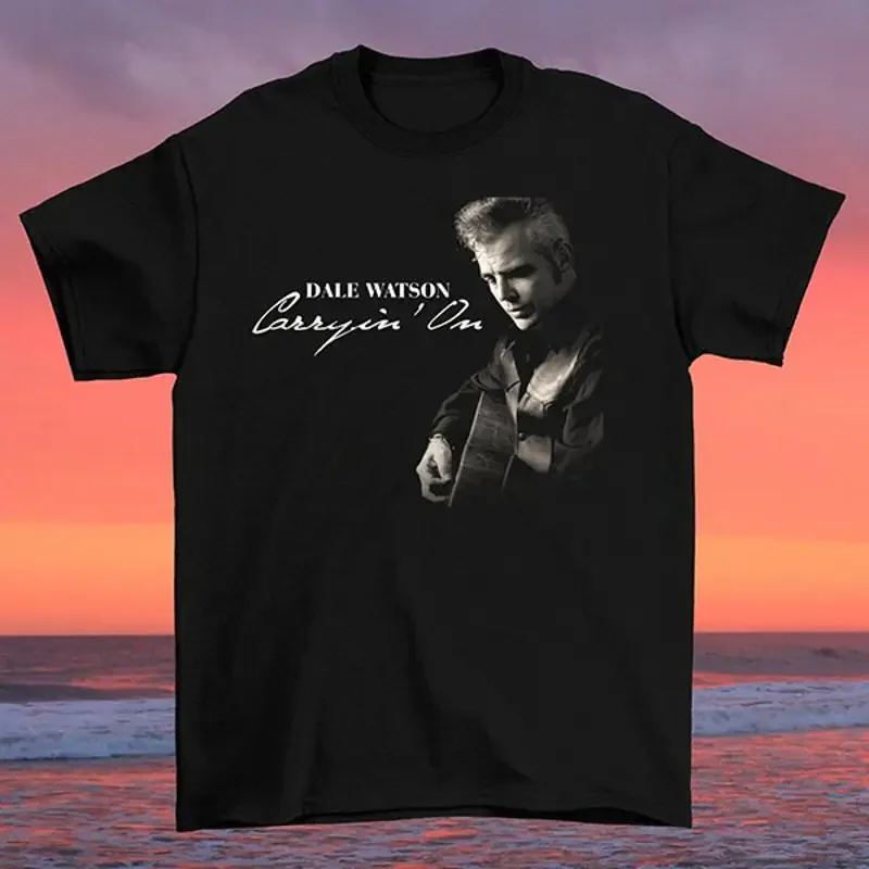 Dale Watson Singed Live Tour Black Cotton All Size Unisex Cotton Shirt