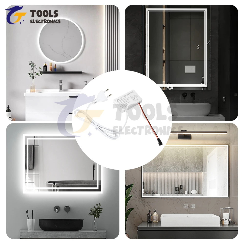 Touch Sensor Switch AC 90-250V to DC 12V 1A 12W  Infinitely Dimmable Touch Sensor Switch LED Driver