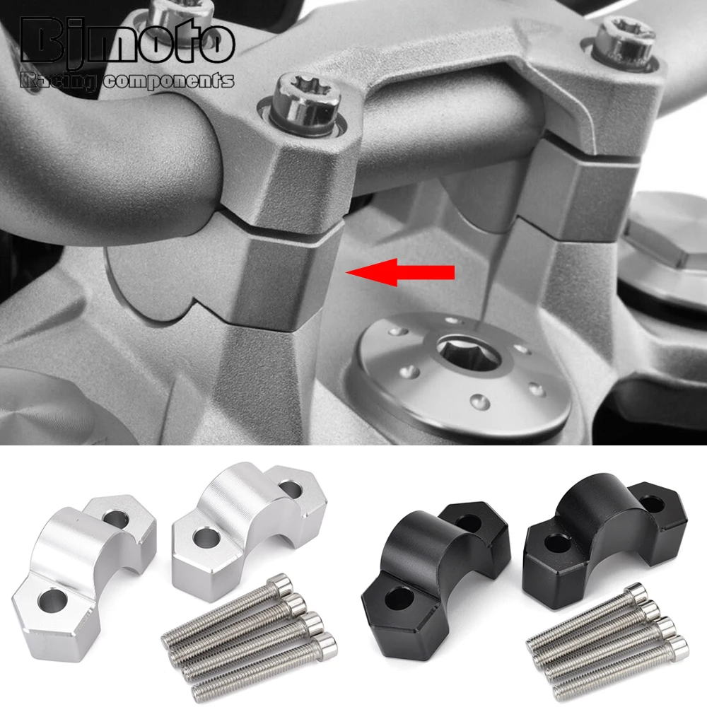 

For BMW F850GS F850 GS ADV Adventure F900R F900XR Motorcycle Handlebar Riser CNC Handlebar Lift Clamp Bracket Adapter