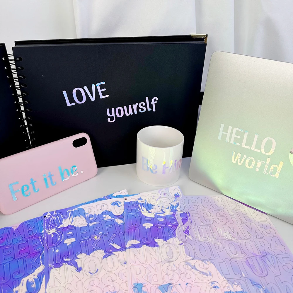 Chzimax-デジタルステッカー,ファンタジーカラー,クリエイティブ,DIY,日曜大工,カッティング,ラベル,装飾アクセサリー