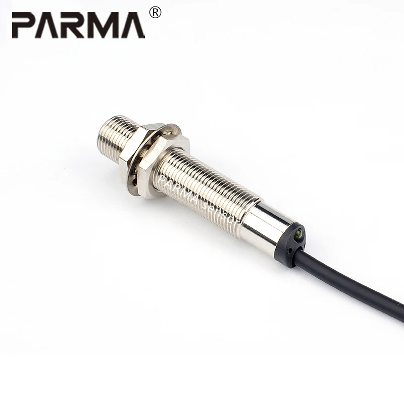 M12 laser sensor, diffuse reflection photoelectric switch sensor, infrared visible light induction switch, electric eye