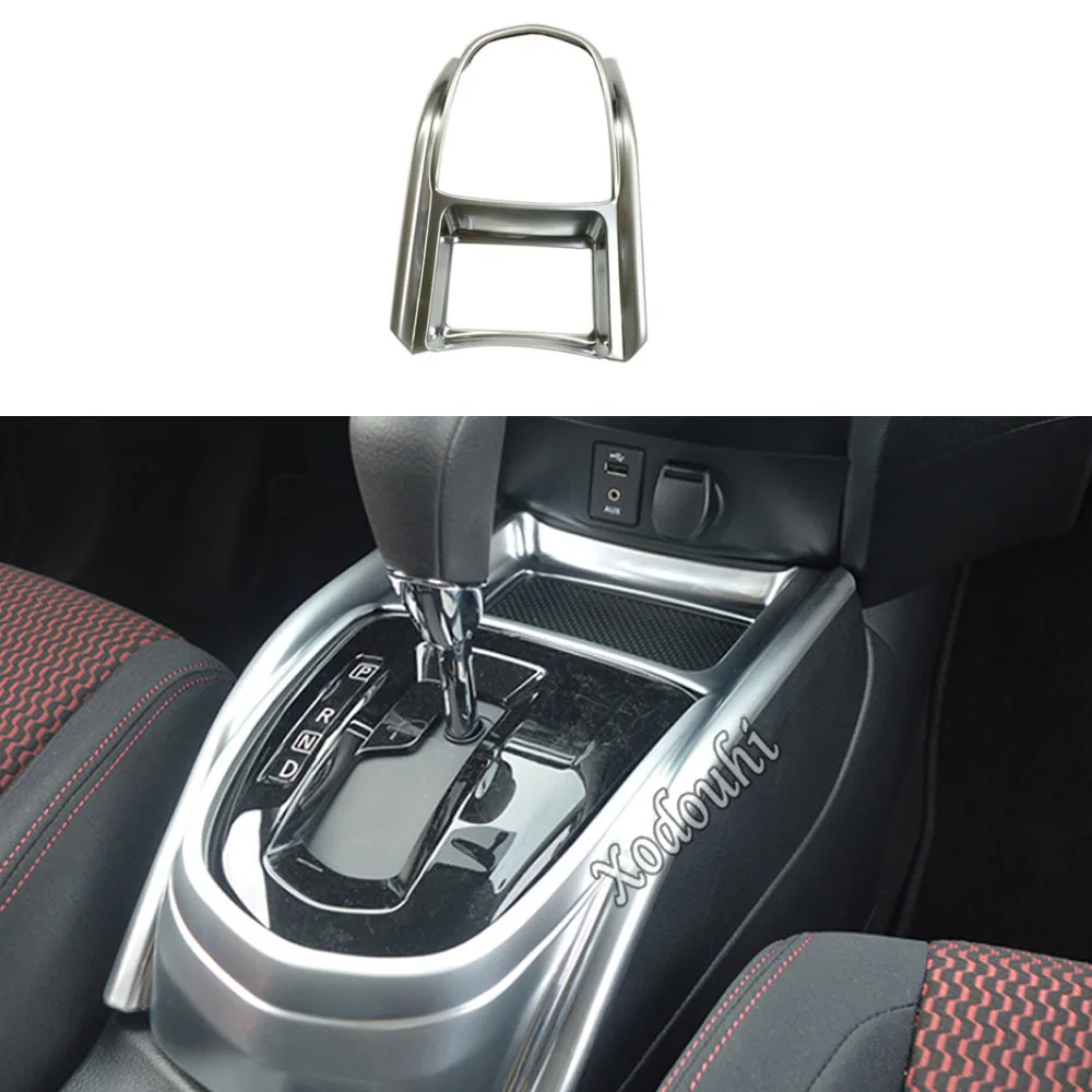 

Car Cover Sticker ABS Matte Inner Middle Front Shift Stall Paddles Cup Lamp Frame Trim For Nissan Qashqai J11 2016 2017 2018