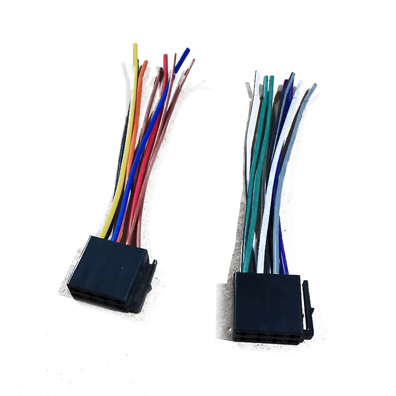 

Universal Adapters Wire Harness Adapter Universal Female ISO Wiring Harness Car Radio Adaptor Connector Wire Plug Kit