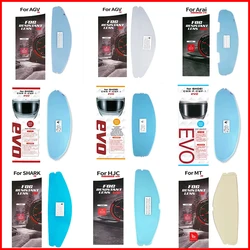 Motorcycle Helmet Visor Film Anti Fog For AGV For SHOEI For HJC K1 K3SV K5 PISTA GLAMSTER RPHA70 RX7X TT COURSE FF353 stickers