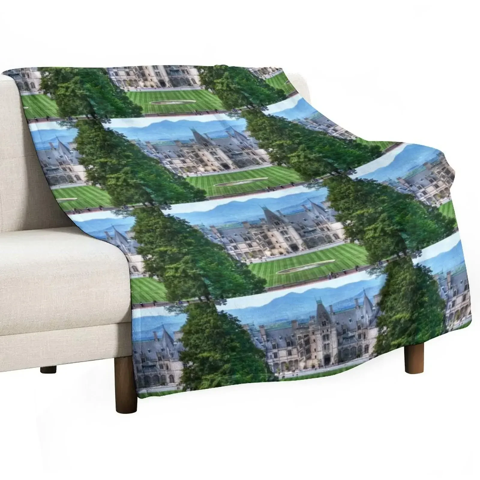 Biltmore Estate Throw Blanket Hairys Soft Plush Plaid Blankets