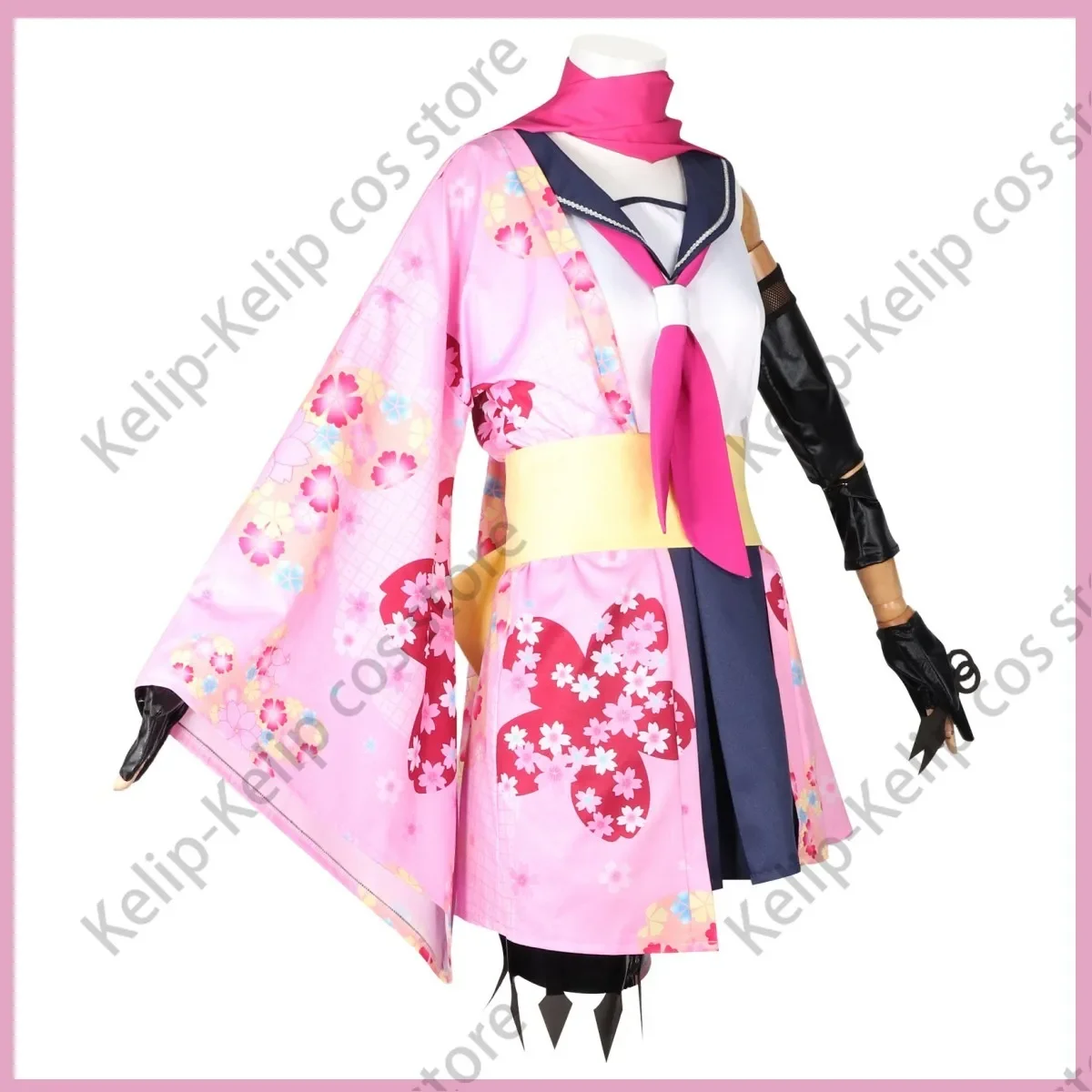 Disfraz de Cosplay de Kuda Izuna para mujer, uniforme japonés Haori JK, falda Sexy y encantadora para Halloween y Carnaval