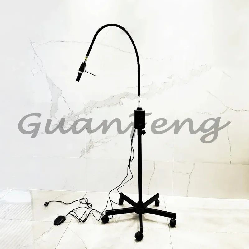 Floor Standing UV LED Lamp Kit with Replaceable Head & Foot Pedal for Eyelash Extensions