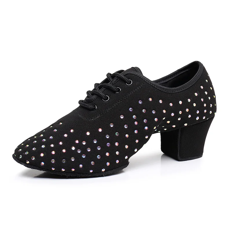 

Same Gender Latin Dance Shoes Low Heel Soft Soled Sailor Women's Teacher Shoes Performance Adult Modern Dance Shoes