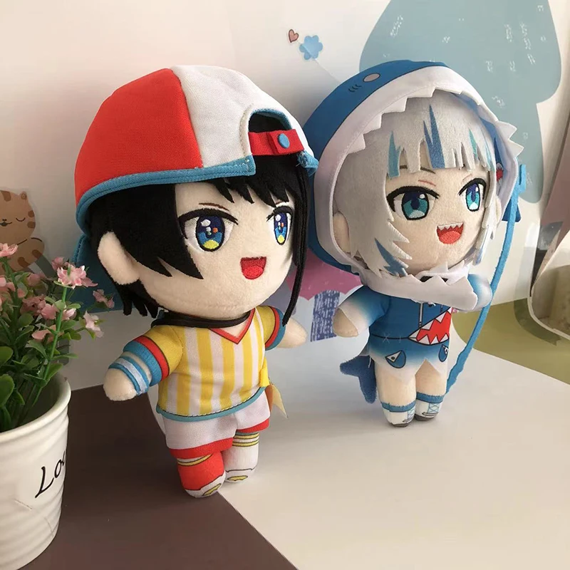 Muñeco de peluche Virtual YouTuber, Hololive, Inugami, Korone, Oozora, Subaru, Houshou, Marine Gura, figura de peluche, regalo de Navidad