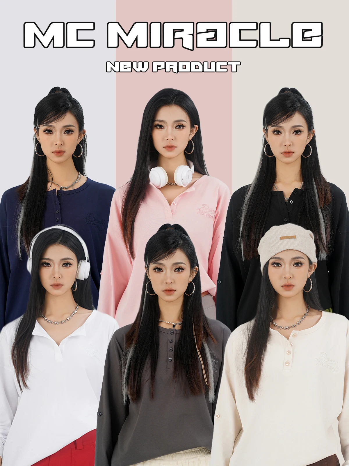 

Женская повседневная длинная футболка MC Miracle, трикотажная, с круглым вырезом, свободного кроя, однотонная, базовая, весна-лето, смесь хлопка