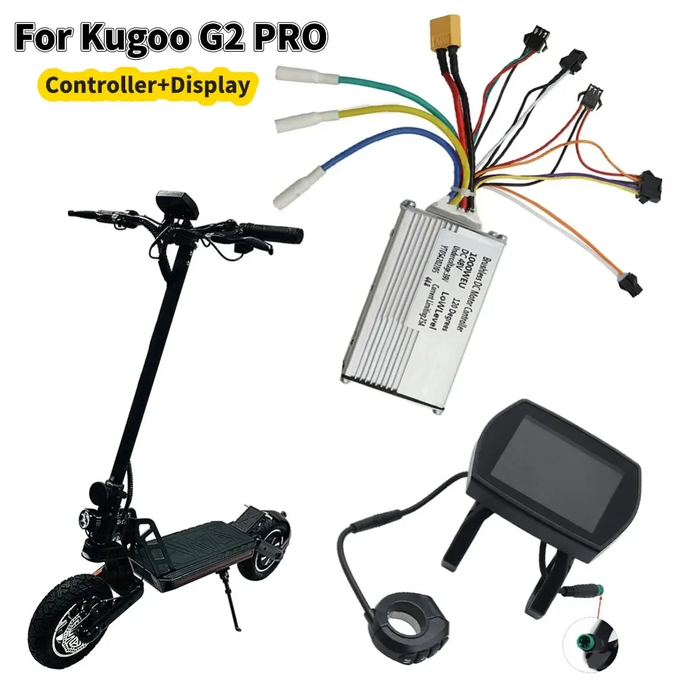 

Контроллер электрического скутера 48 В/25 А 1000 Вт с дисплеем для Kugoo G2 PRO, 10-дюймовый контроллер электрического скутера, аксессуары