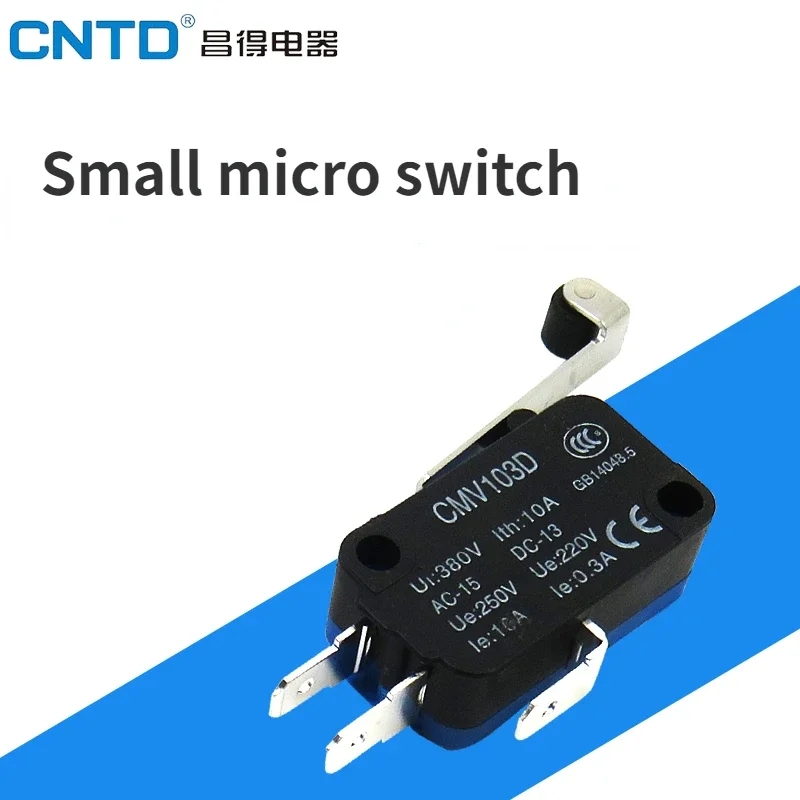 Small micro switch CMV-103D Silver contact reset V-166-1C25 V-156-1C25 switch