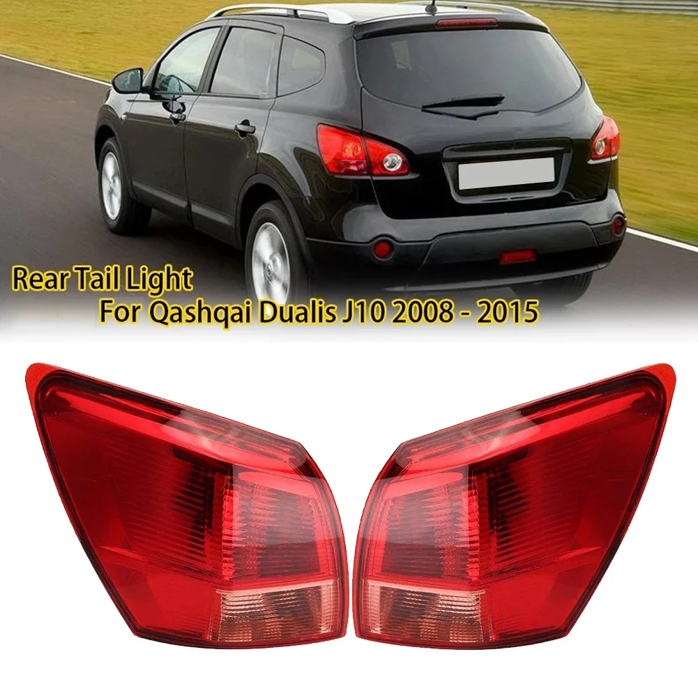 For Nissan Qashqai Dualis J10 2008-2015 Car Outer Taillight Rear Tail Lamp