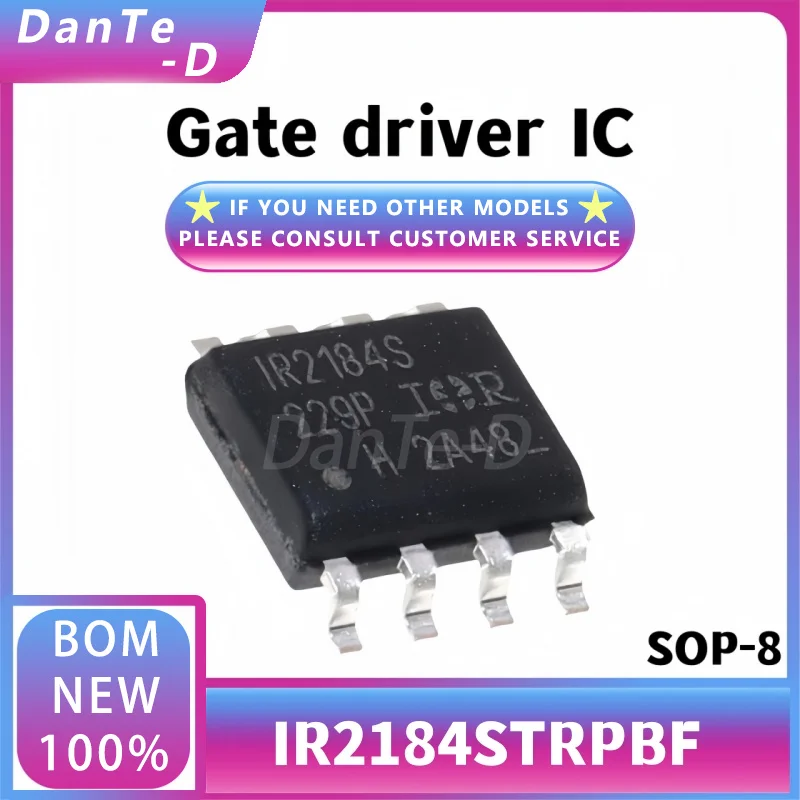 แพคเกจ IR2184STRPBF SOP-8 600V Half-BRIDGE DRIVER ใหม่เอี่ยมดั้งเดิม