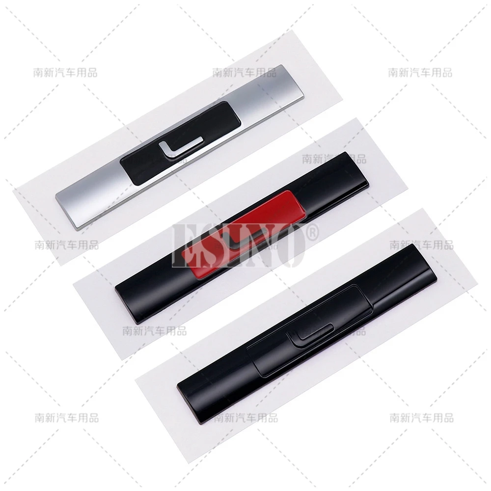 3D Letter L Decorative ABS Badge Adhesive Emblem Car Fender Emblem for Land Rover Range Rover Vogue