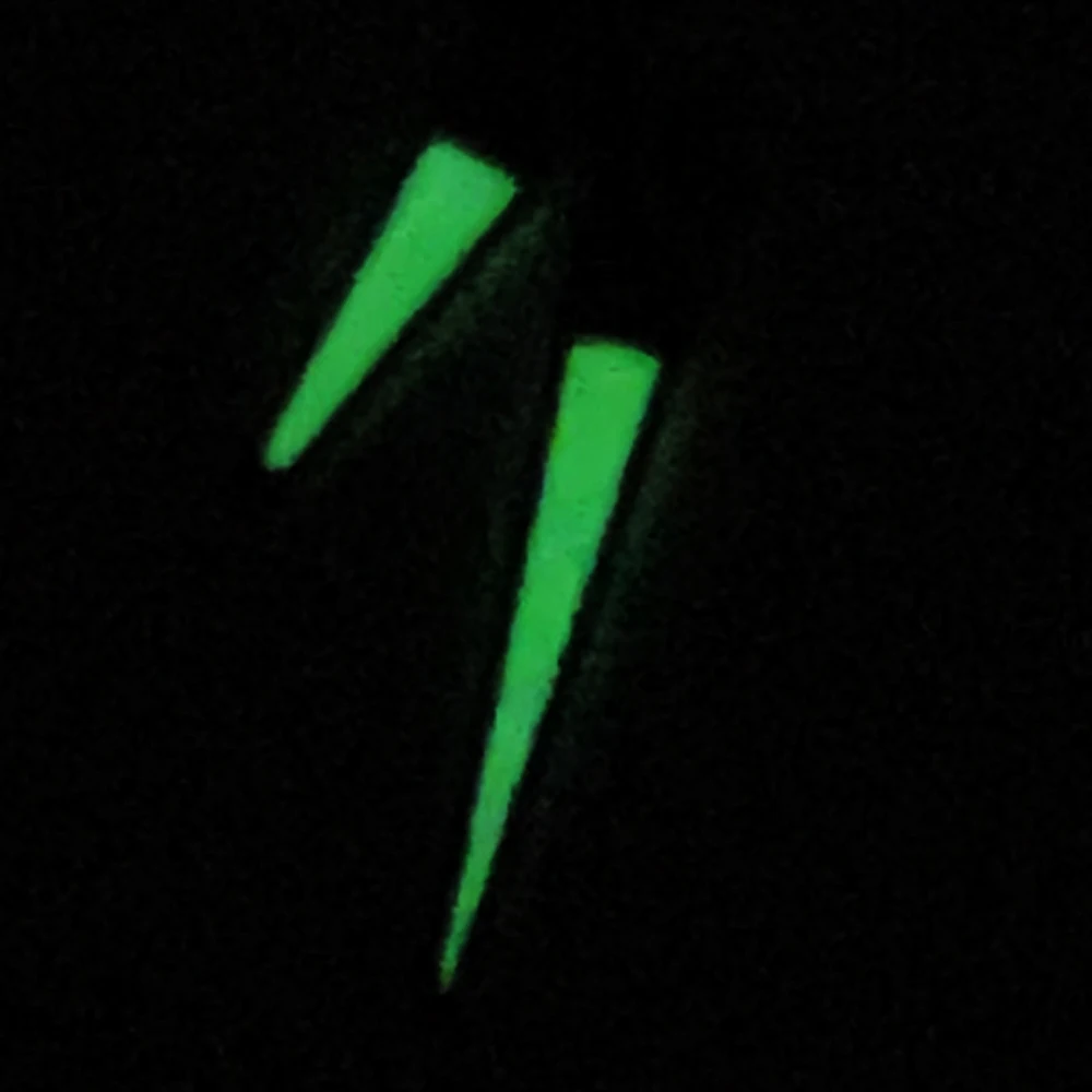 Horlogewijzers groen lichtgevend zilver Goudzwarte wijzers geschikt voor Seiko NH35 NH36 uurwerk