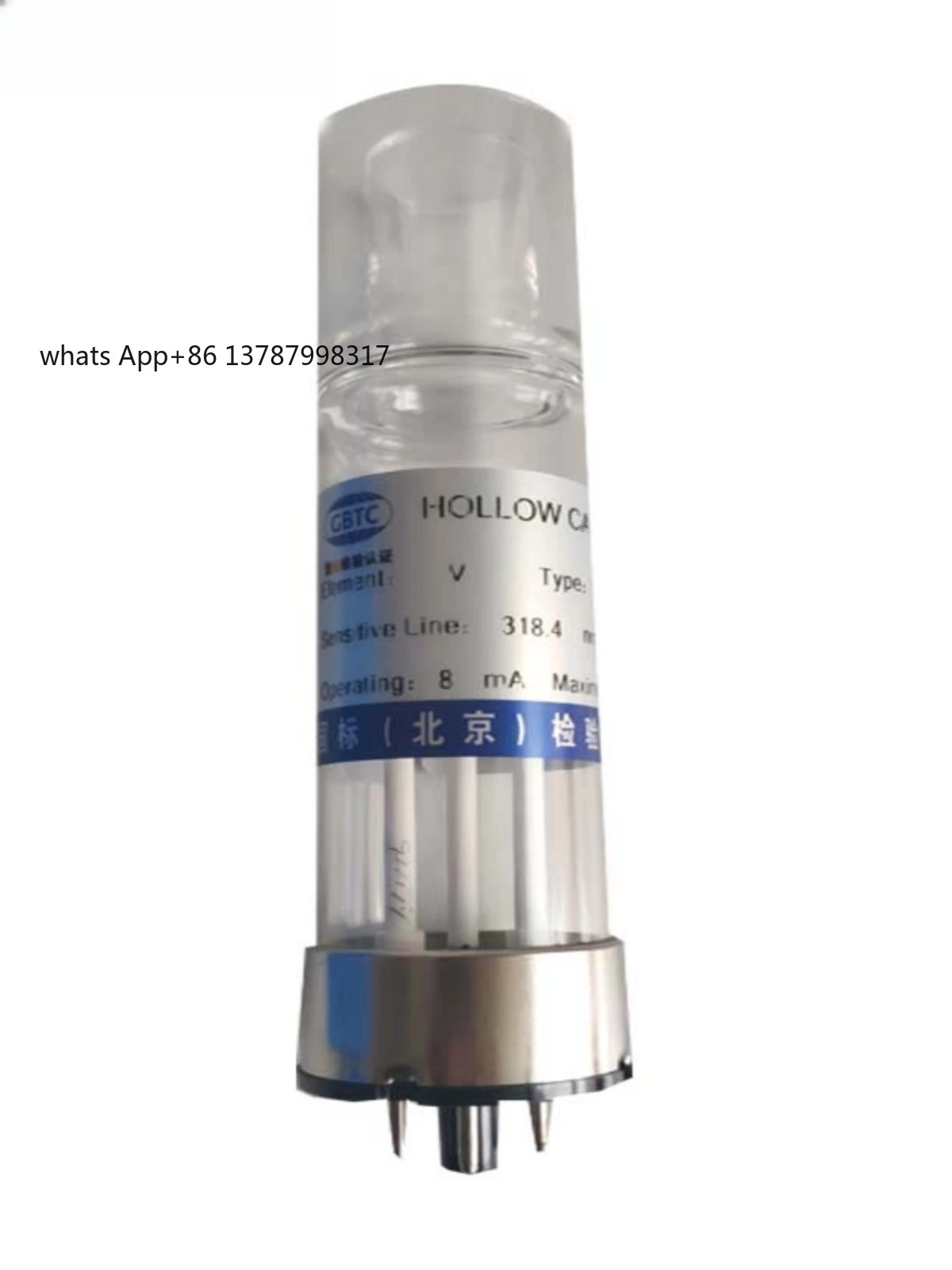 AS-1-4 Hollow Cathode Lamp Potassium, Sodium, Calcium, Magnesium, Gold, Lead, Cadmium, Silver Atomic Absorption Element