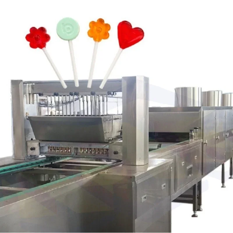 SE-150E Pear paste lollipop servo pouring production line, lollipop automatic forming equipment
