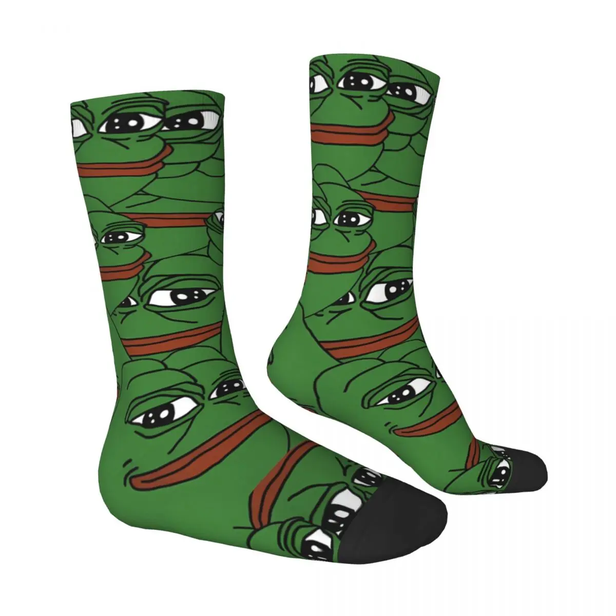 Pepe The Frog Pattern Men Women Socks Outdoor Novelty Spring Summer Autumn Winter Stockings Gift