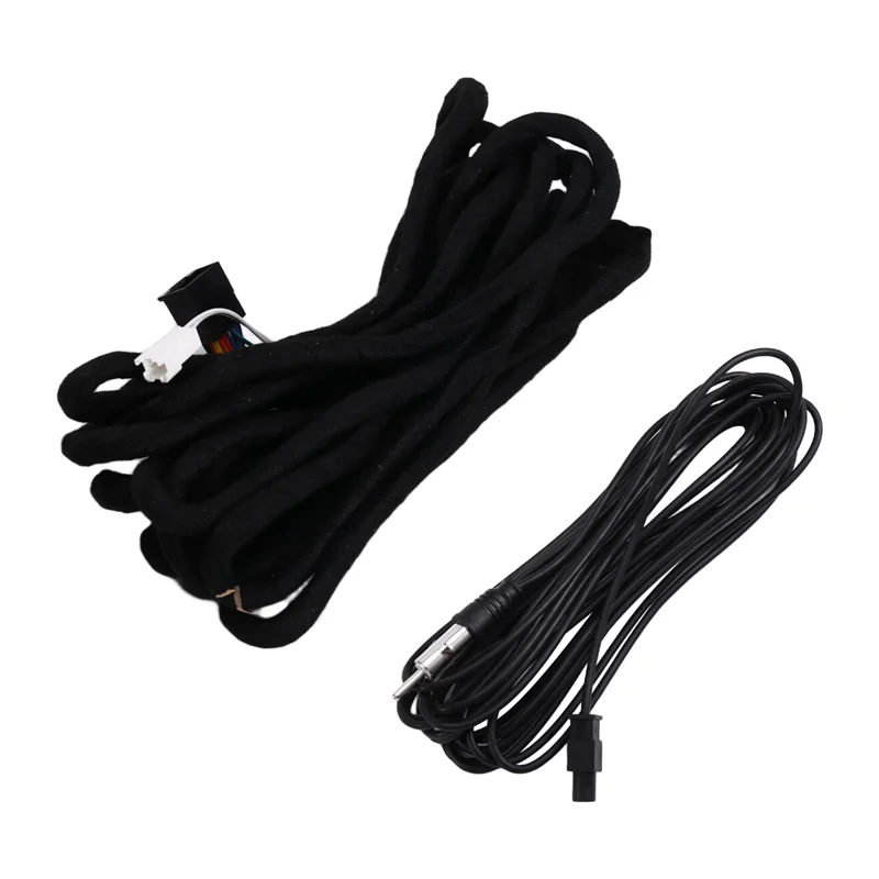 

ABQB-For BMW 3 Series M3 M5 5 Series X5 Universal Car Radio Cable Power Extension Wiring Harness E46 E38 E39 E53 6M Fit