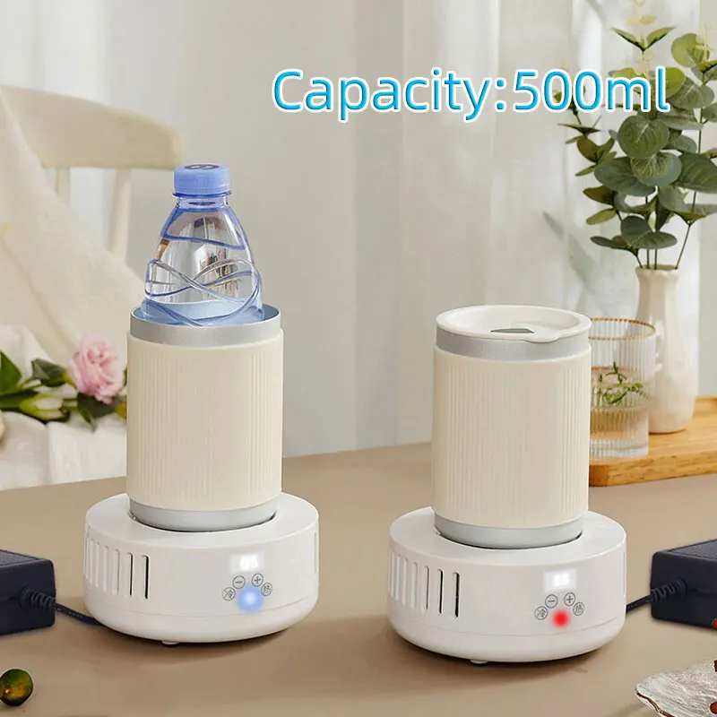 

Mini Quick Cooling & Heating Cup,Beer Beverage Rapid Refrigeration,Ice Maker Machine,Cold Drink, Home Dormitory Food Grade 500ml