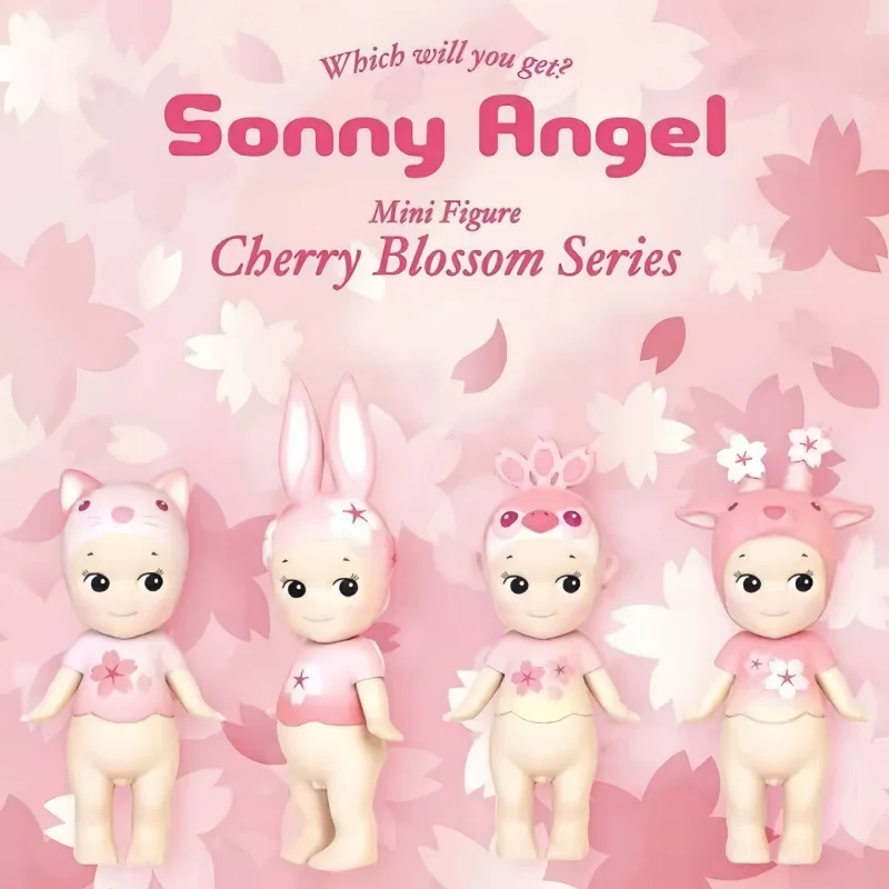 

Genuine Sonny Angel Cherry Blossom 2019 Series Cherry Blossom Limited Editions Blind Boxes Ornament Cute Mysteries Surprise Toys
